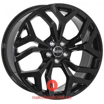ZH 787 9.5x22 5x108 ET45 DIA63.4 Black