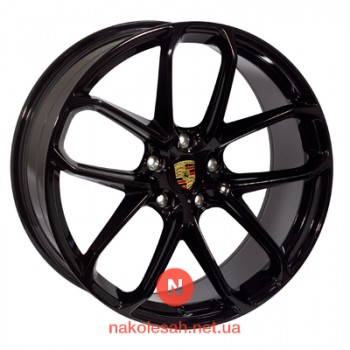 ZF C395 11.5x22 5x130 ET58 DIA71.6 Black