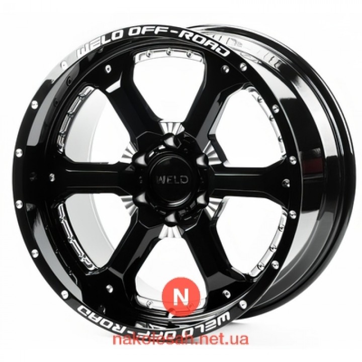 Off Road Wheels OW1 10x20 6x135 ET-12 DIA87.1 GBW/MS