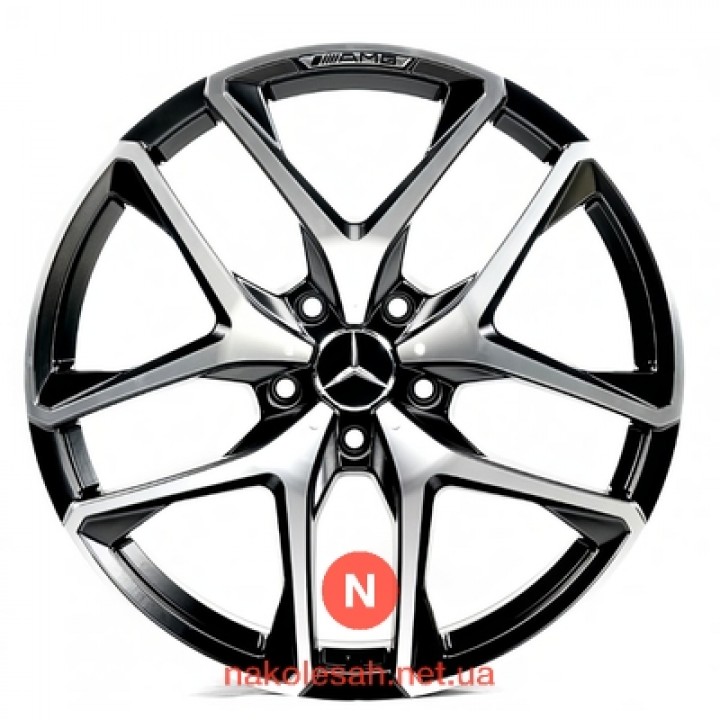 Replica Mercedes M528 10x21 5x130 ET33 DIA84.1 SBwMF