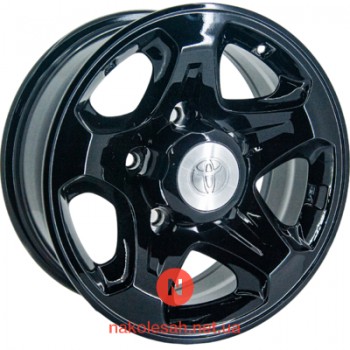 Replica Toyota GT 166168 7x16 5x150 ET0 DIA110.1 Black