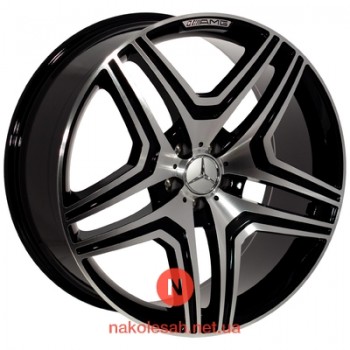 Zorat Wheels BK5925 8.5x18 5x112 ET45 DIA66.6 BP