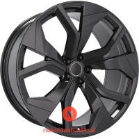 Racing line B1637 10x22 5x112 ET21 DIA66.6 BL