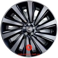 Land Rover OEM N8EM-1007-DC/EC 9.5x23 5x120 ET42.5 DIA72.6 Black