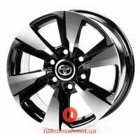 Replica TY3124 7.5x17 6x139.7 ET25 DIA106.1 BMF