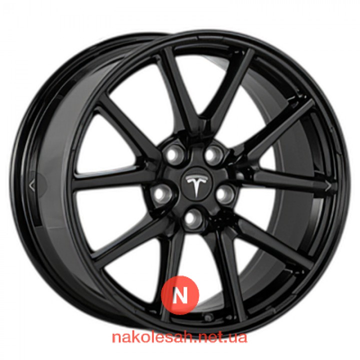 Replica Tesla 2113 8.5x18 5x114.3 ET40 DIA64.1 Dark GMP