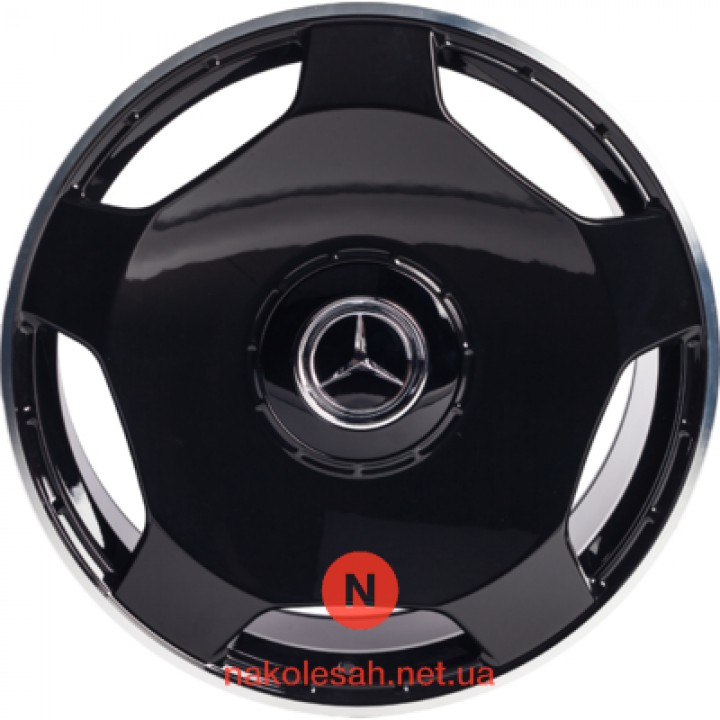 AReS Forged MBM 4 10x23 5x112 ET45 DIA66.6 Black