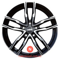 DBV Vienna 8x18 5x120 ET35 DIA72.5 Black
