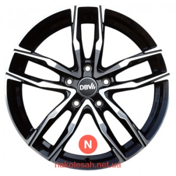 DBV Vienna 8x18 5x120 ET35 DIA72.5 Black