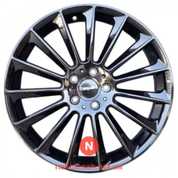 Carmani CA17 8x19 5x112 ET45 DIA66.6 Black