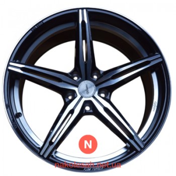 Oxigin 23  10.5x20 5x120 ET30 DIA72.6 Black