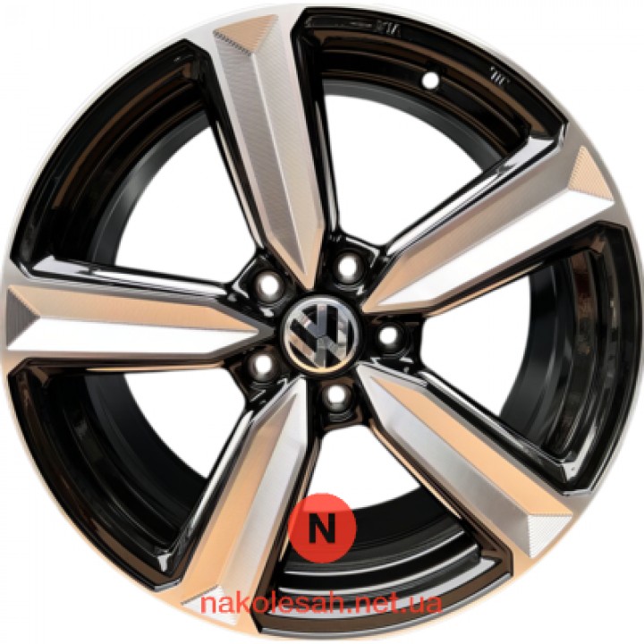 Flow Forming FF534 7.5x17 5x112 ET38 DIA66.5 Black