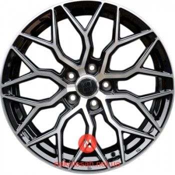 Flow Forming FF507 8x18 5x108 ET38 DIA73.1 Black
