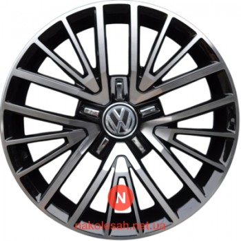 Replica JT6143 6.5x16 5x112 ET38 DIA57.1 Black