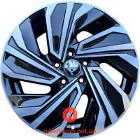 Replica FBX123-7 7x17 5x112 ET46 DIA57.1 Black