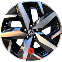 Replica FBX236-8 8x18 5x112 ET44 DIA57.1 Black