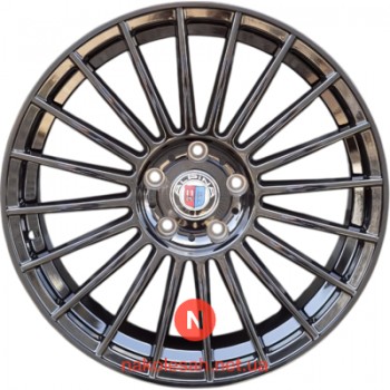 Replica 284 8.5x19 5x120 ET33 DIA72.6 Black