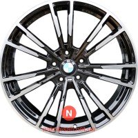 Replica YH7050 8.5x20 5x120 ET35 DIA72.6 Black