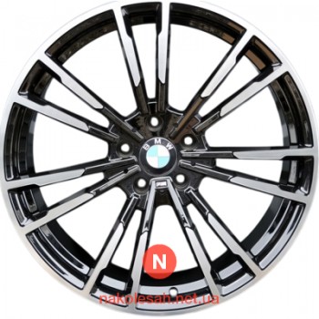 Replica YH7050 8.5x20 5x120 ET35 DIA72.6 Black