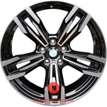 Replica D983 8.5x20 5x120 ET30 DIA72.6 Black