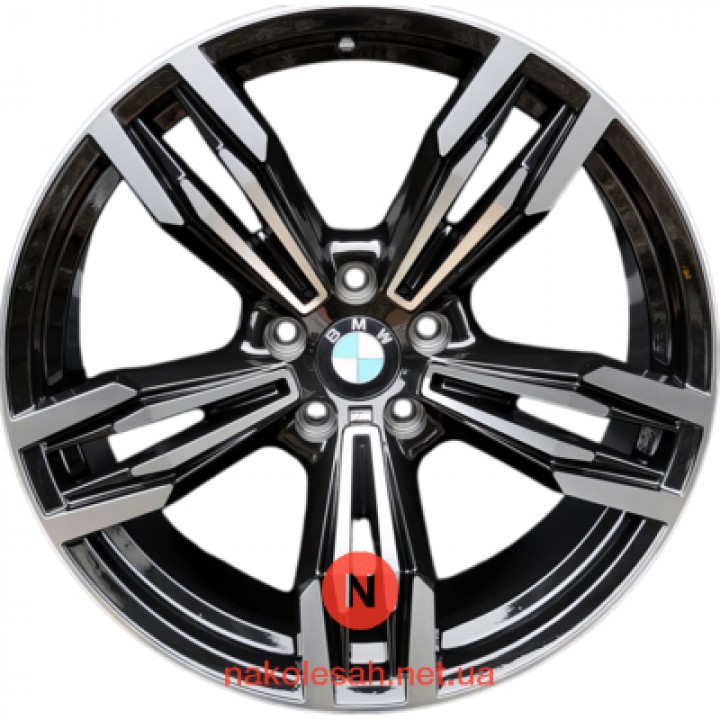 Replica D983 9.5x20 5x120 ET33 DIA72.6 Black