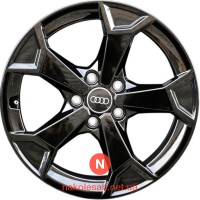 Audi OEM 83A601025AL-AX1 6.5x17 5x112 ET38 DIA66.6 Black