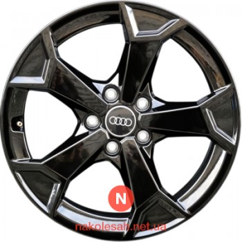 Audi OEM 83A601025AL-AX1 6.5x17 5x112 ET38 DIA66.6 Black