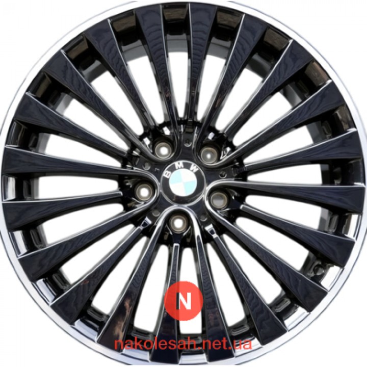 BMW OEM 7486797478 9x20 5x120 ET44 DIA72.6 Black