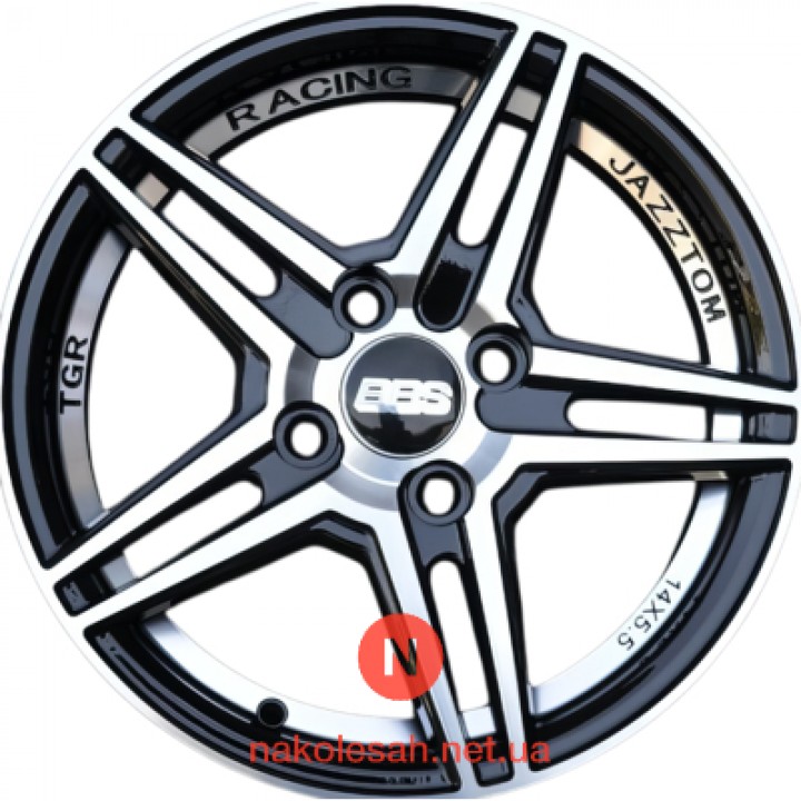 Flow Forming GX015 5.5x14 4x100 ET35 DIA67.1 Black