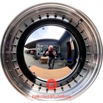 Flow Forming REW024-7 7.5x17 5x100/112 ET30 DIA66.5 Black