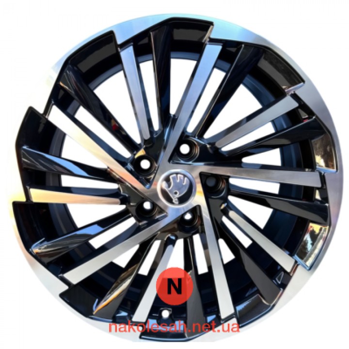 Flow Forming FBX261-7 7x17 5x112 ET40 DIA57.1 Black