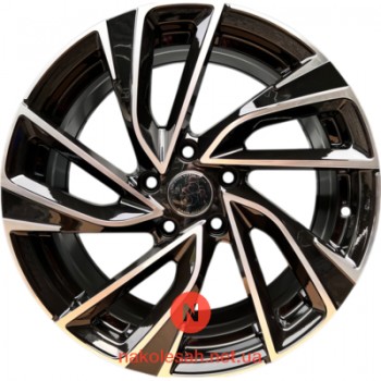 Flow Forming FBX260-7 7.5x17 5x112 ET45 DIA57.1 Black