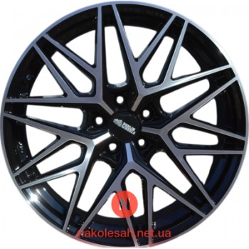 Berlin Wheels BW01 8.5x19 5x112 ET30 DIA66.6 Black