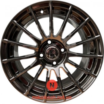 Motor Sport FBX033 7x15 4x100 ET35 DIA73.1 Black