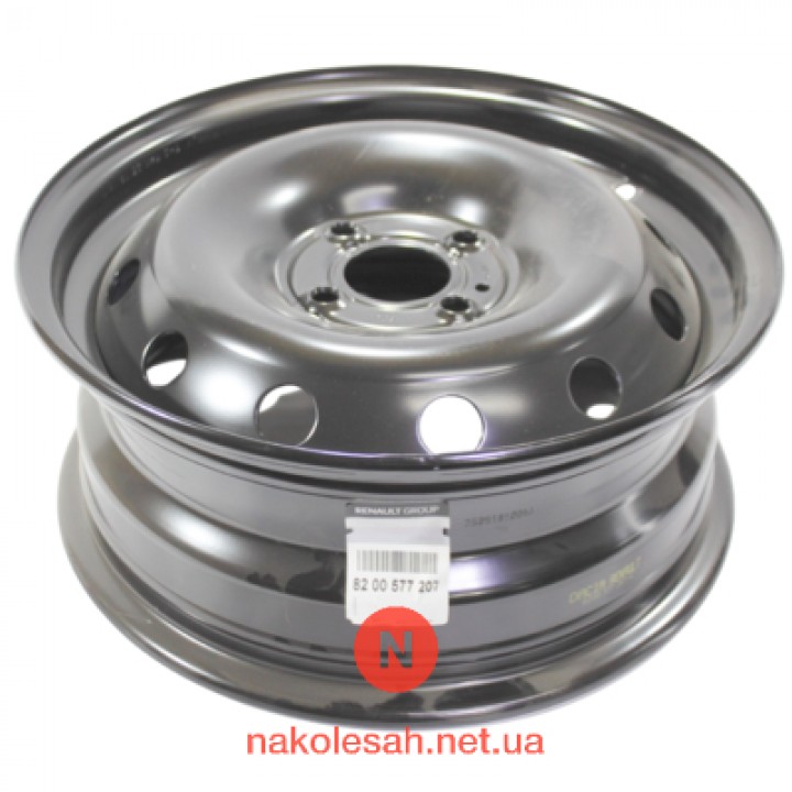 Renault OEM 8200577207 6x15 4x100 ET50 DIA60.1