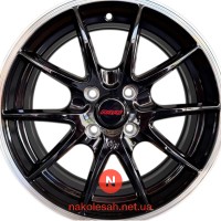 Koko SL511 6x15 4x100 ET35 DIA73.1 Black
