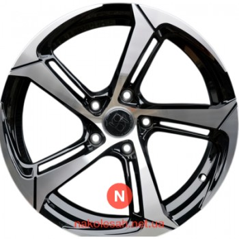 Koko FF115-GX 8.5x19 5x112 ET35 DIA66.5 Black