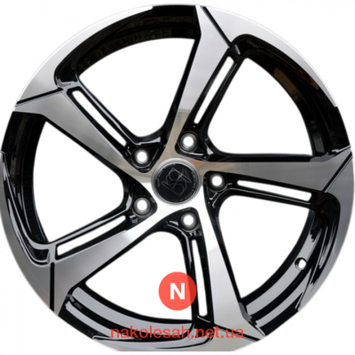 Koko FF115-GX 7.5x17 5x108 ET38 DIA73.1 Black