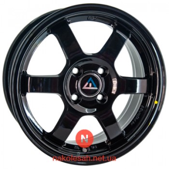 VLF VLF66 6.5x15 4x100 ET40 DIA73.1 Black