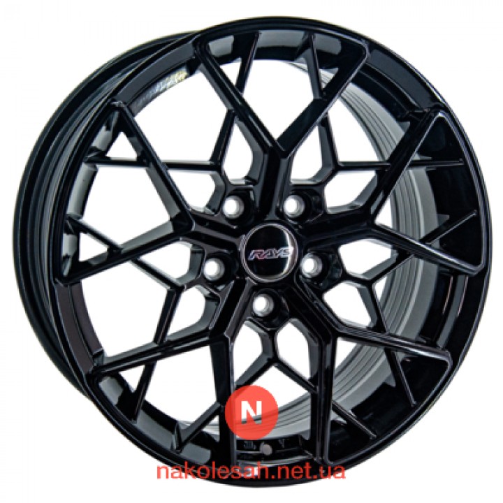 GT XF019 7.5x17 5x114.3 ET35 DIA73.1 Black