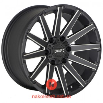 Zorat Wheels ZW-D2848 9x18 6x139.7 ET0 DIA106.1 M-BLK/MCH