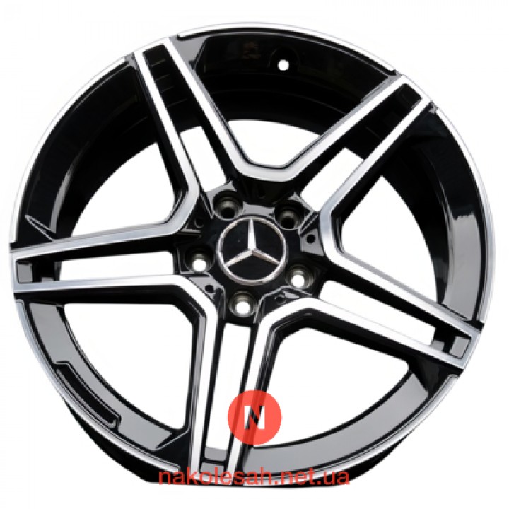 Koko FF133 7.5x17 5x112 ET35 DIA66.6 Black