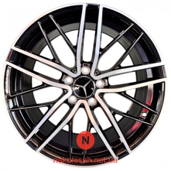 Replica 0354 8.5x18 5x112 ET45 DIA66.6 Black