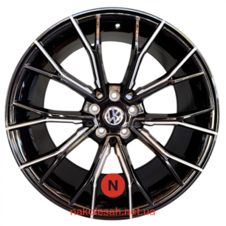 Replica 0220 9.5x19 5x112 ET45 DIA66.4 Black Replica 0220 9.5x19 5x112 ET45 DIA66.4 Black