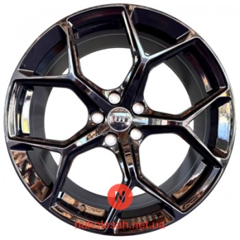Replica YF5598 8.5x19 5x112 ET38 DIA66.5 Black