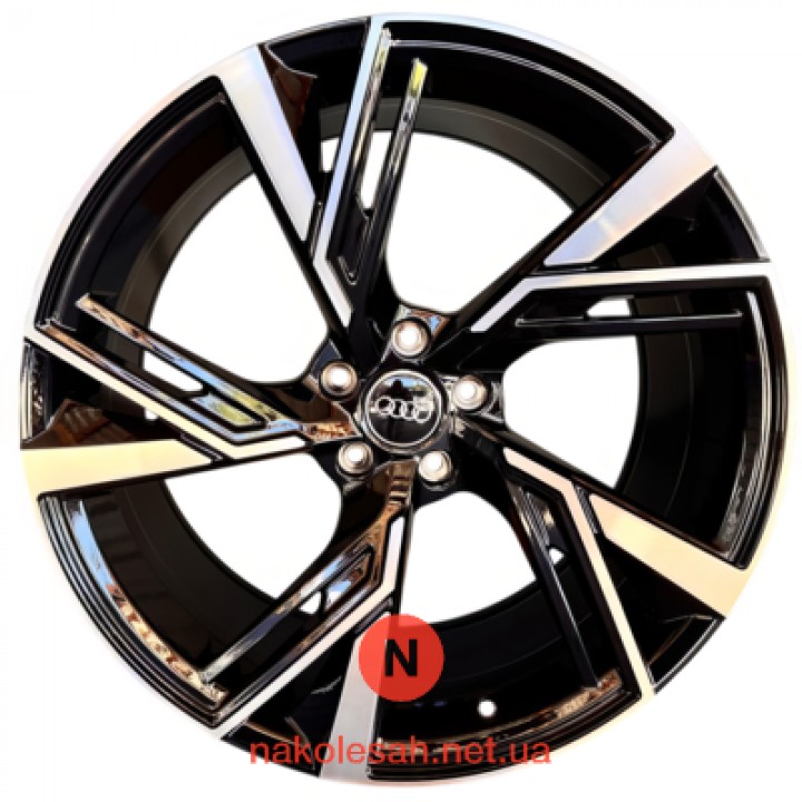 Replica D5452 9x20 5x112 ET30 DIA66.5 Black