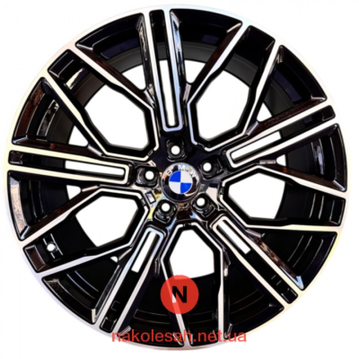 Replica 312 9.5x20 5x112 ET40 DIA66.6 Black Replica 312 9.5x20 5x112 ET40 DIA66.6 Black
