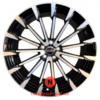 Replica 0351 9x21 5x112 ET30 DIA66.5 Black