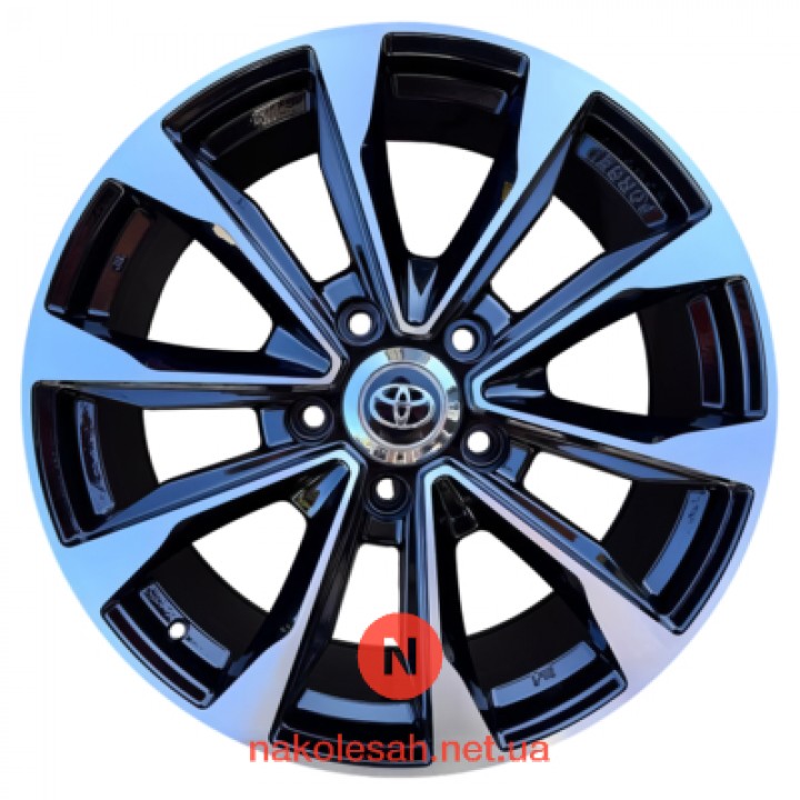 Replica 5538 8.5x21 5x150 ET50 DIA110.1 Black