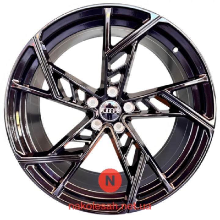 Replica D5611 9x20 5x112 ET34 DIA66.5 Black